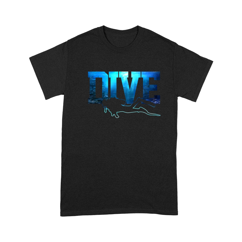 Scuba Diving Funny Vintage Diver Gift Premium T-shirt