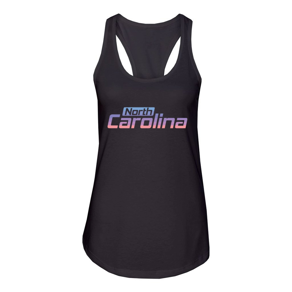 North Carolina State America USA Country Women's Racerback Tank