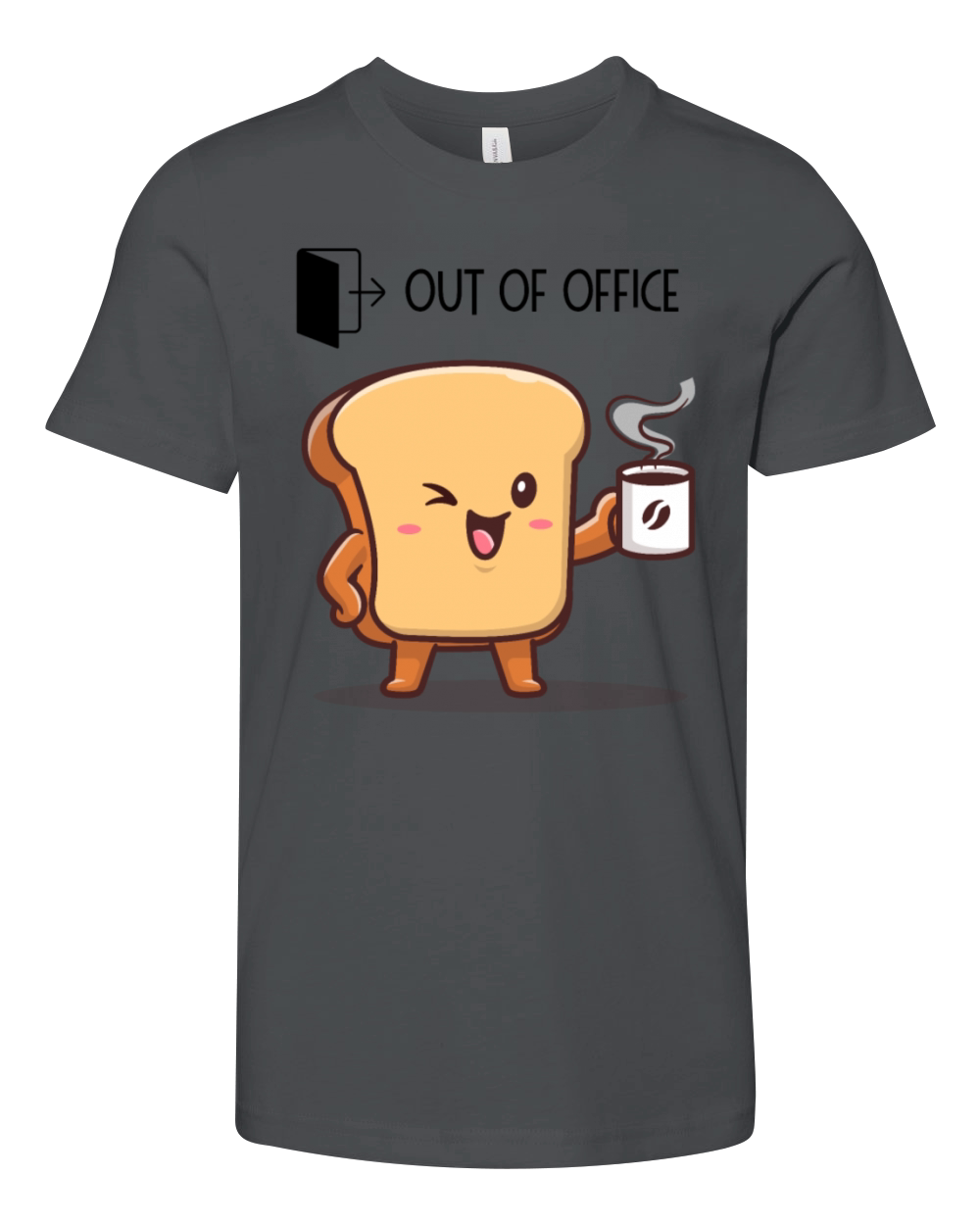 Out of office - Busy drinking coffee Youth Unisex Jersey Tee