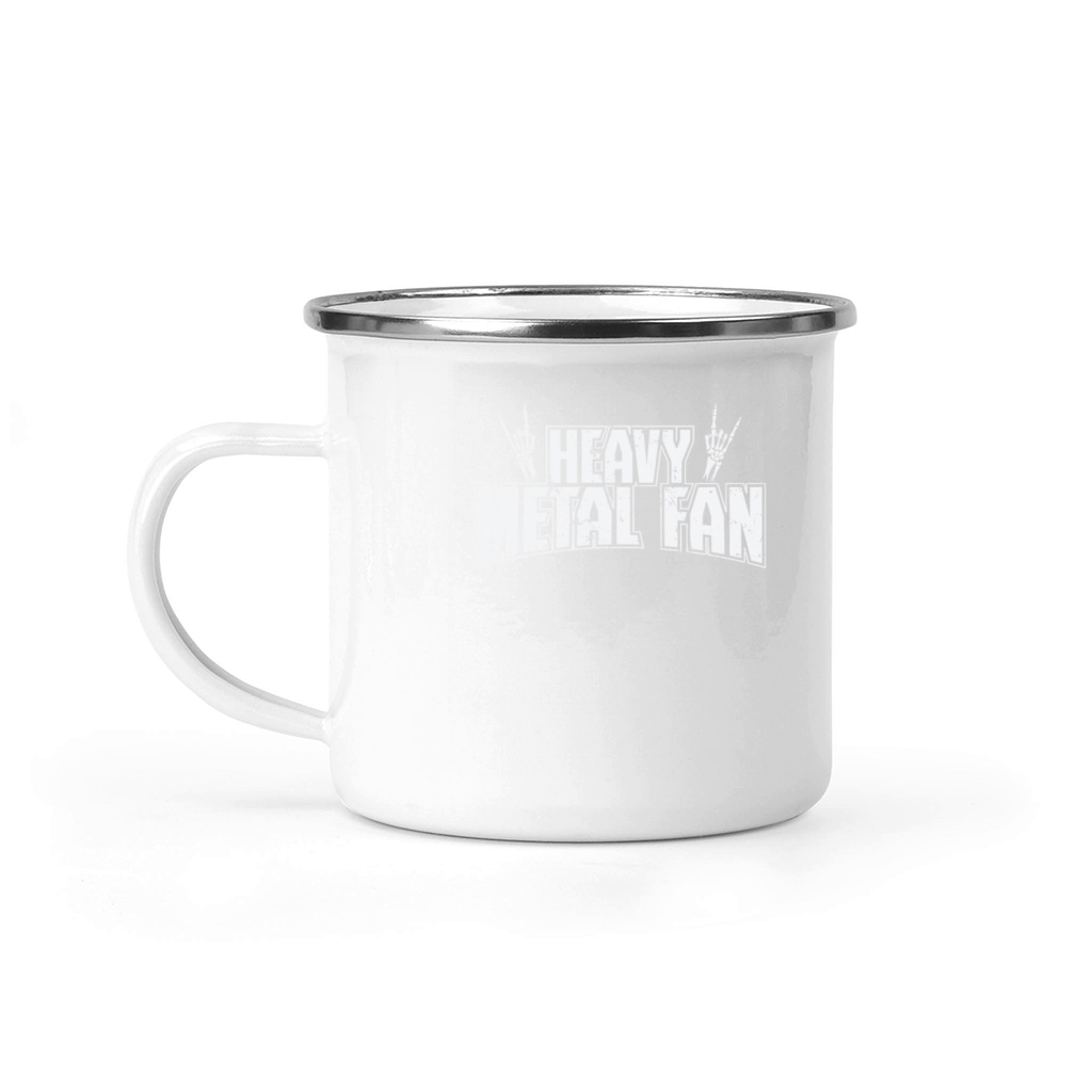 Heavy Metal Fan Music Band Genre Camping Mug