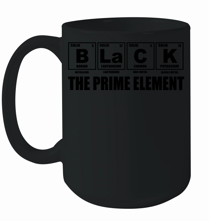 Black the Prime Element Ceramic Mug