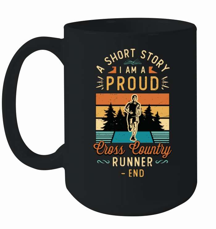 Cross Country Runner A Short Story I Am XC Runner Ceramic Mug