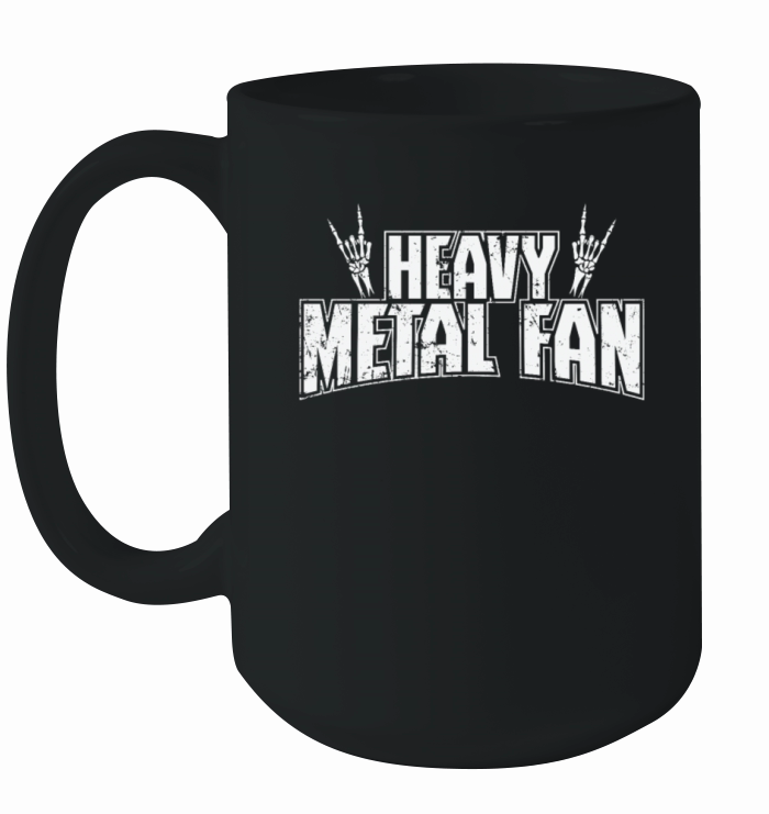 Heavy Metal Fan Music Band Genre Ceramic Mug