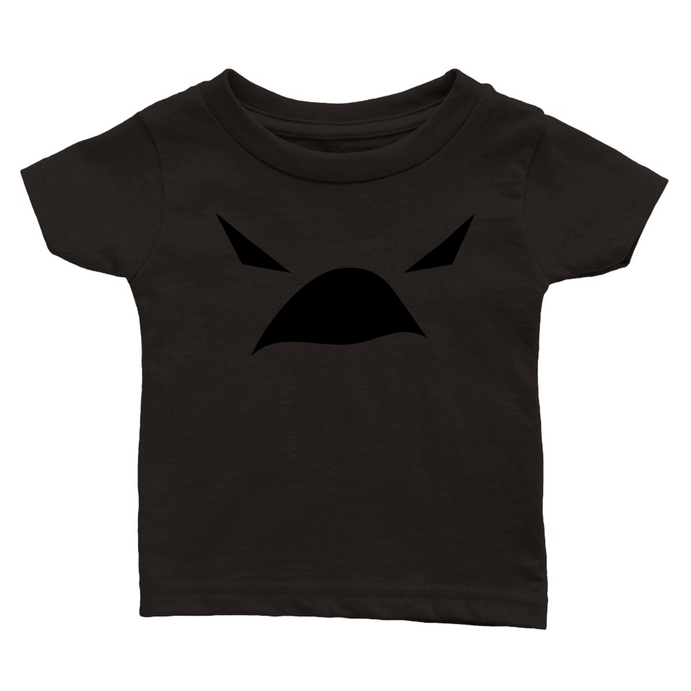 Scary faces halloween (20) Classic Baby Crewneck T-shirt