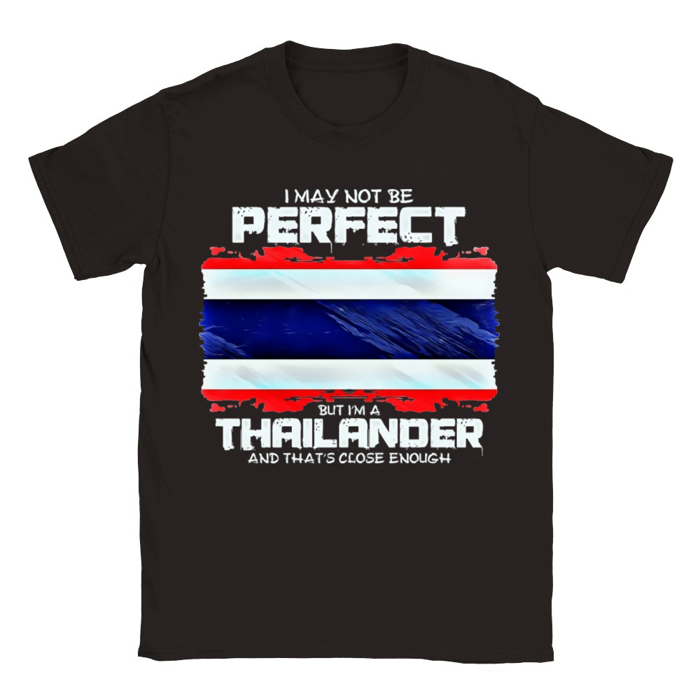 I May Not Be Perfect But I Im Thailander Classic Kids Crewneck T-shirt
