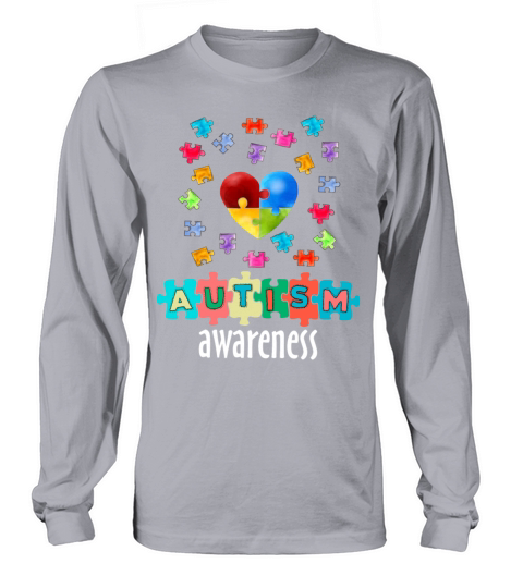 Autism Awareness Month Long sleeved Unisex