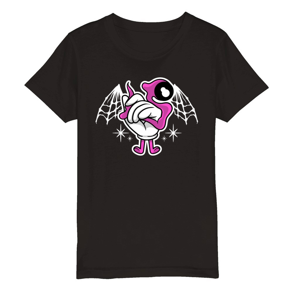 The Cute Spy Killer Organic Kids Crewneck T-shirt