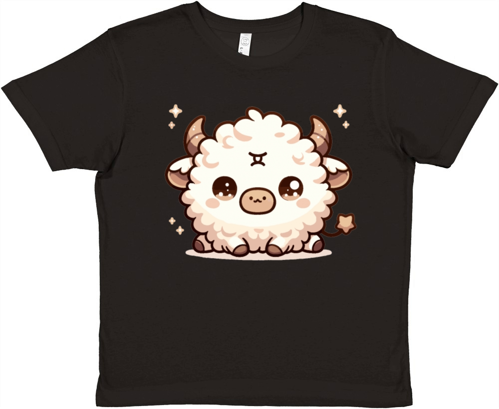 Taurus Zodiac Sign Birthday Gift For Astrology Premium Kids Crewneck T-shirt