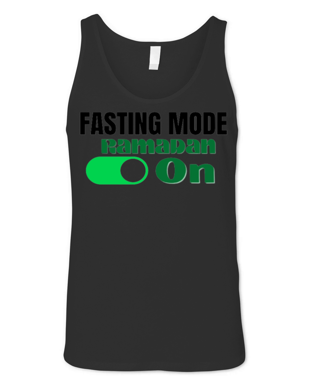 Fasting mode ramadan on Unisex Jersey Tank