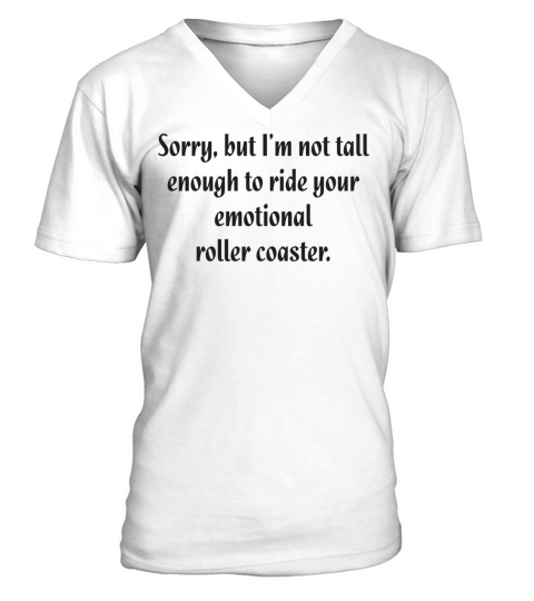 Emotional Roller Coaster V-Neck T-shirt