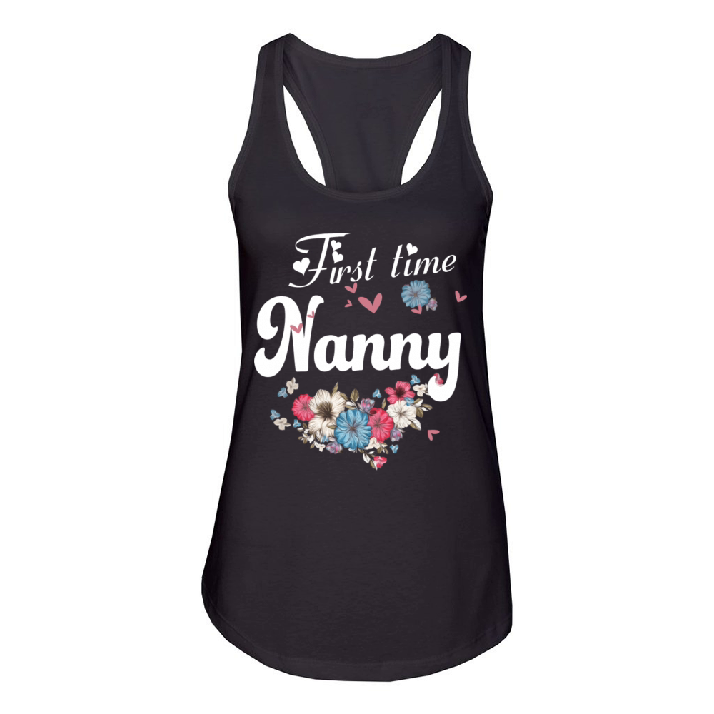 Fist Time Nanny Women's Racerback Tank