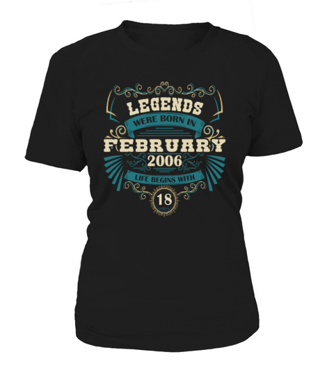 February 2006 Vintage 18th Birthday Women's T-Shirt