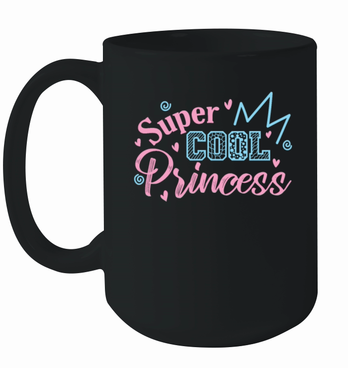 Super Cool Princess Hobby Beauty Girl Ceramic Mug