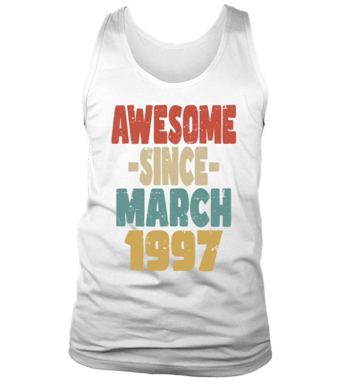 Awesome March 1997 Tank Top Unisex