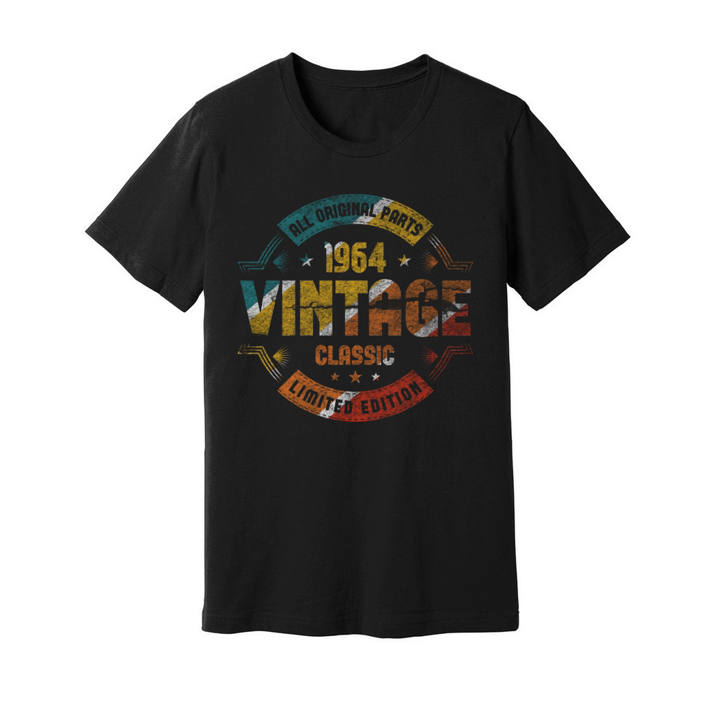 Vintage 1964 Classic Limited Edition Unisex Jersey Tee