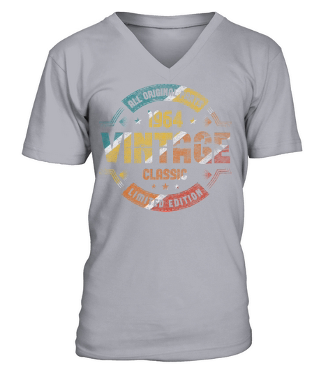 Vintage 1964 Classic Limited Edition V-Neck T-shirt