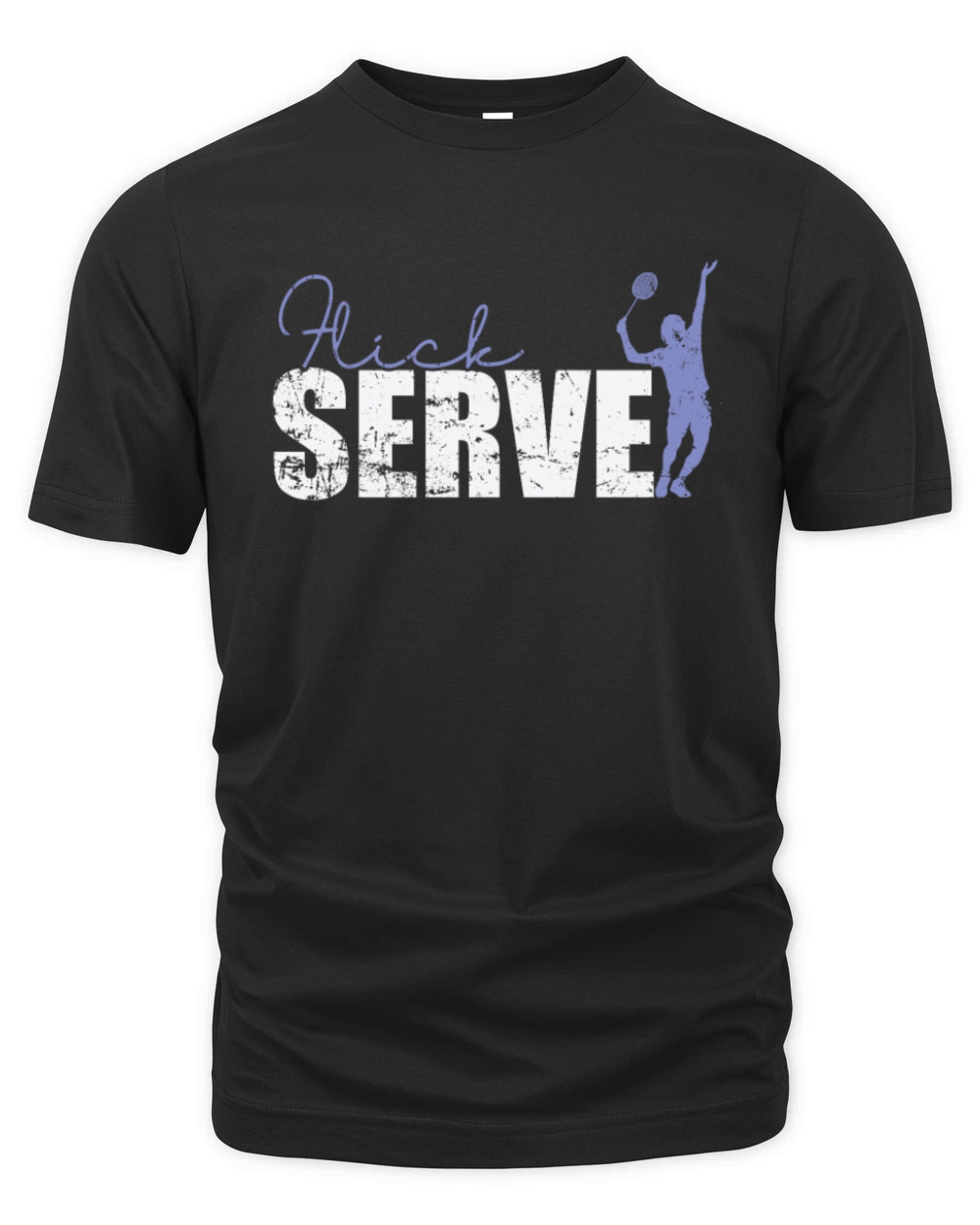 Flickserve Badminton Organic Unisex T-shirt