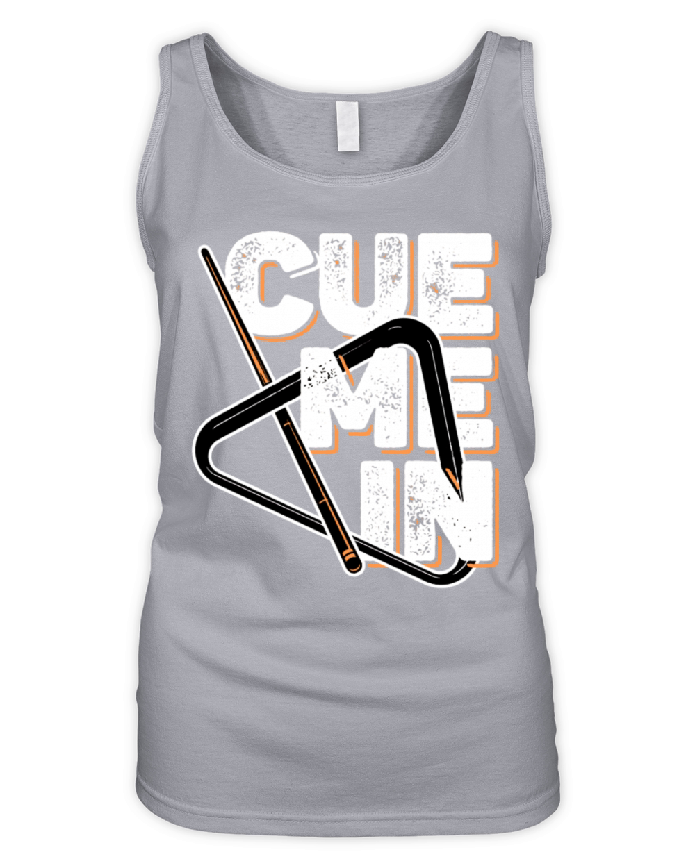 Billiards - Cue Me In Organic Women's Tank Top