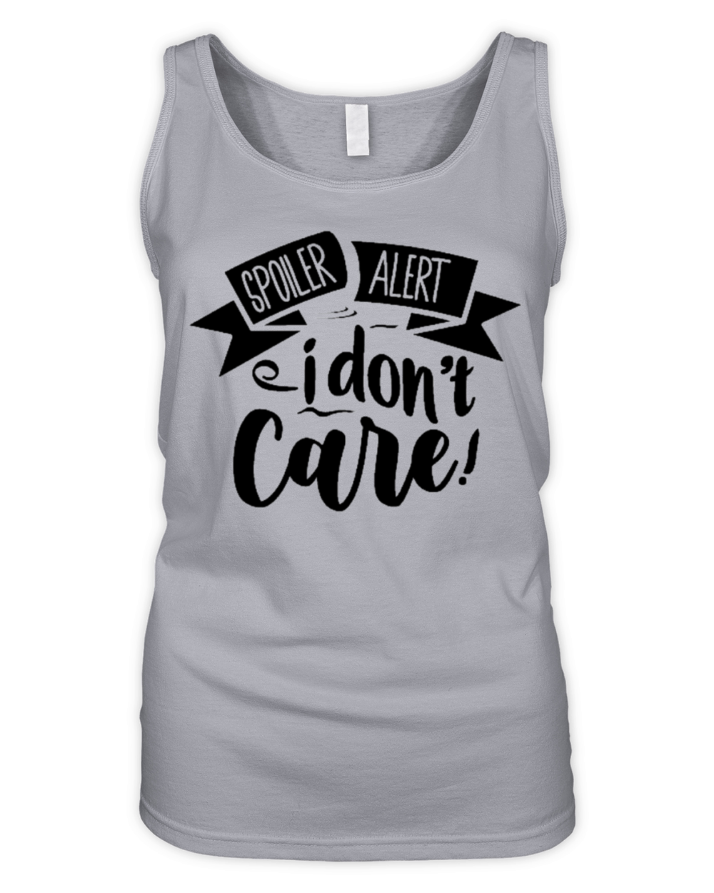 I dont care Organic Women's Tank Top