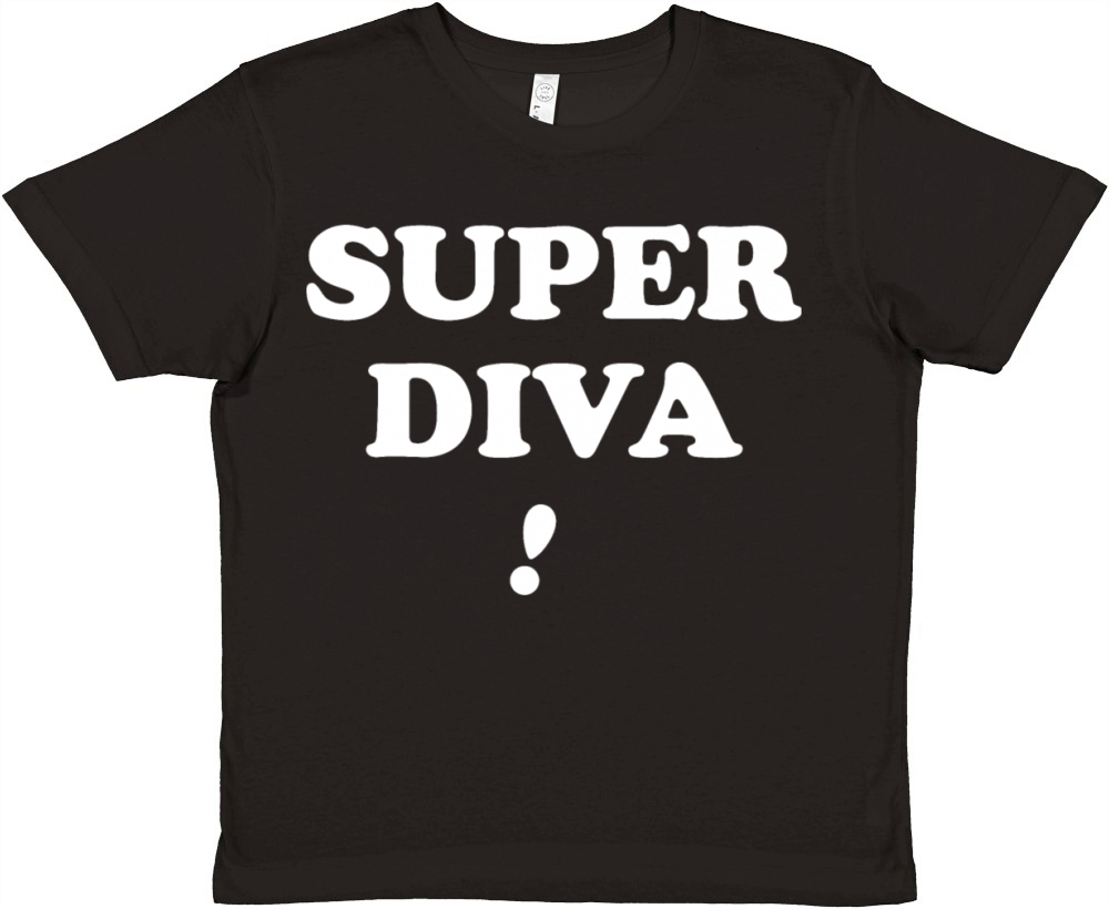 Super Diva Premium Kids Crewneck T-shirt