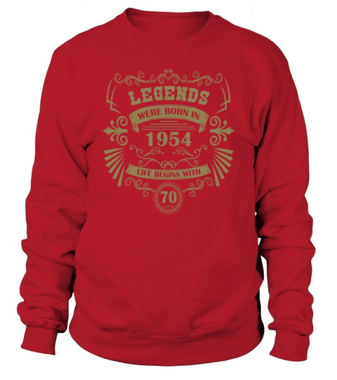 70th Birthday Vintage 1954 Vintage Western Sweatshirt Unisex