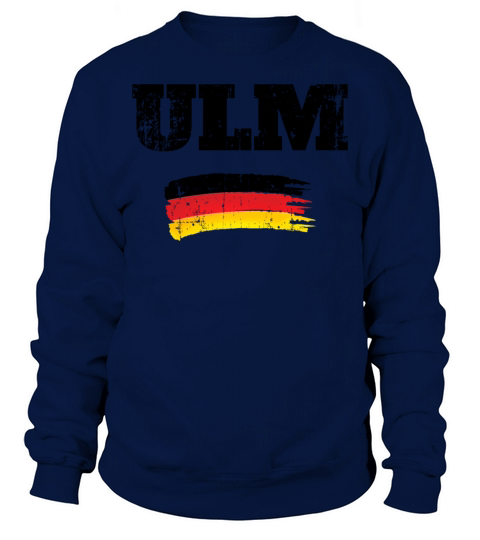 Ulm Germany German Flag Sweatshirt Unisex