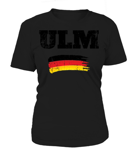 Ulm Germany German Flag Women's T-Shirt