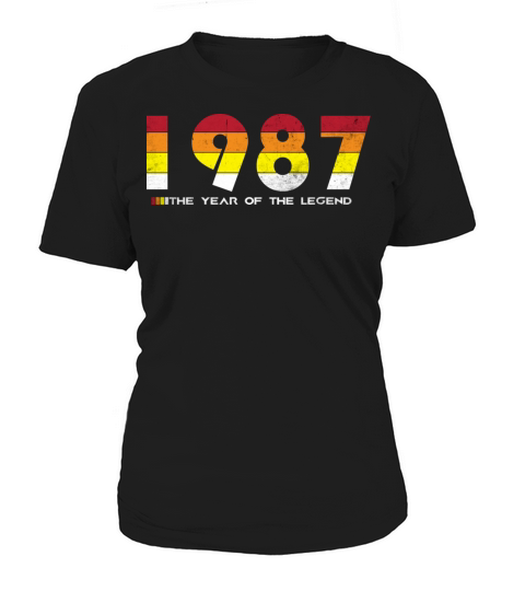 Vintage 1987 - The Year of the Legend - Retro 37 Women's T-Shirt