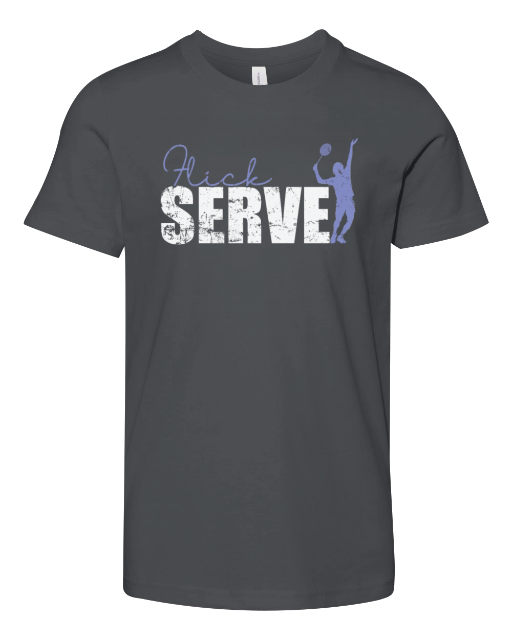 Flickserve Badminton Youth Unisex Jersey Tee