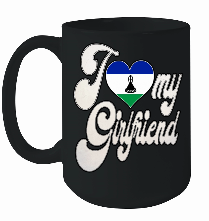 LesothoI Love My Basotho Girlfriend Ceramic Mug