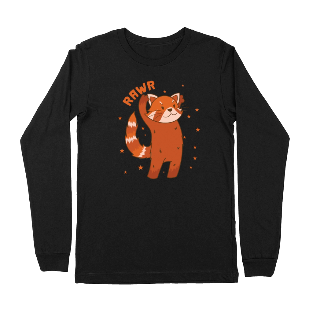 Ailuridae roars Bear Cat Bamboo Nepal Premium Long Sleeve