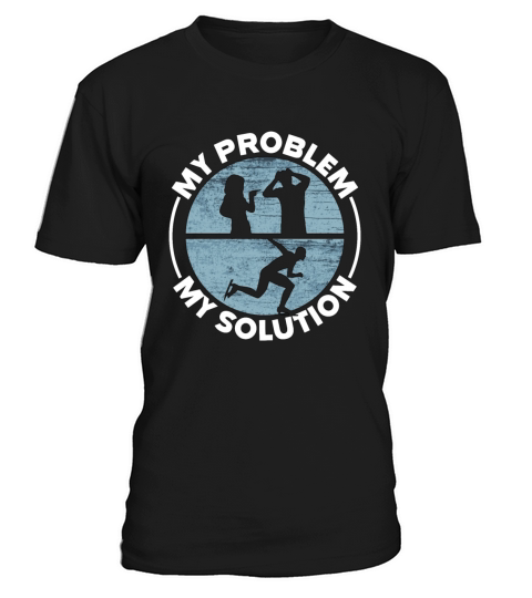 Speed Skater My Problem My Solution Pictogram Dad T-Shirt Unisex