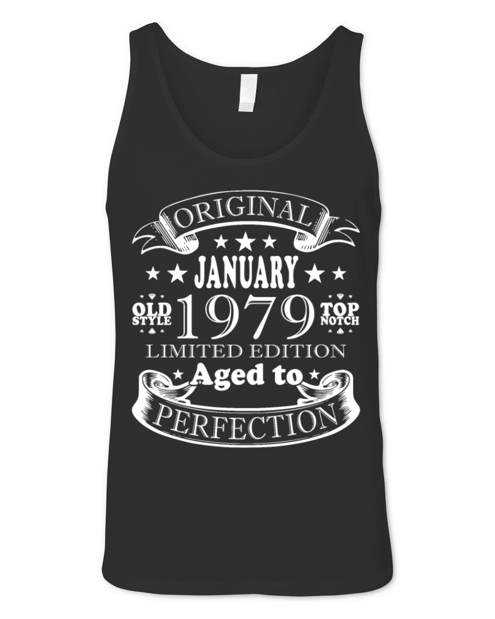 45th birthday 45 years January 1979 Unisex Jersey Tank