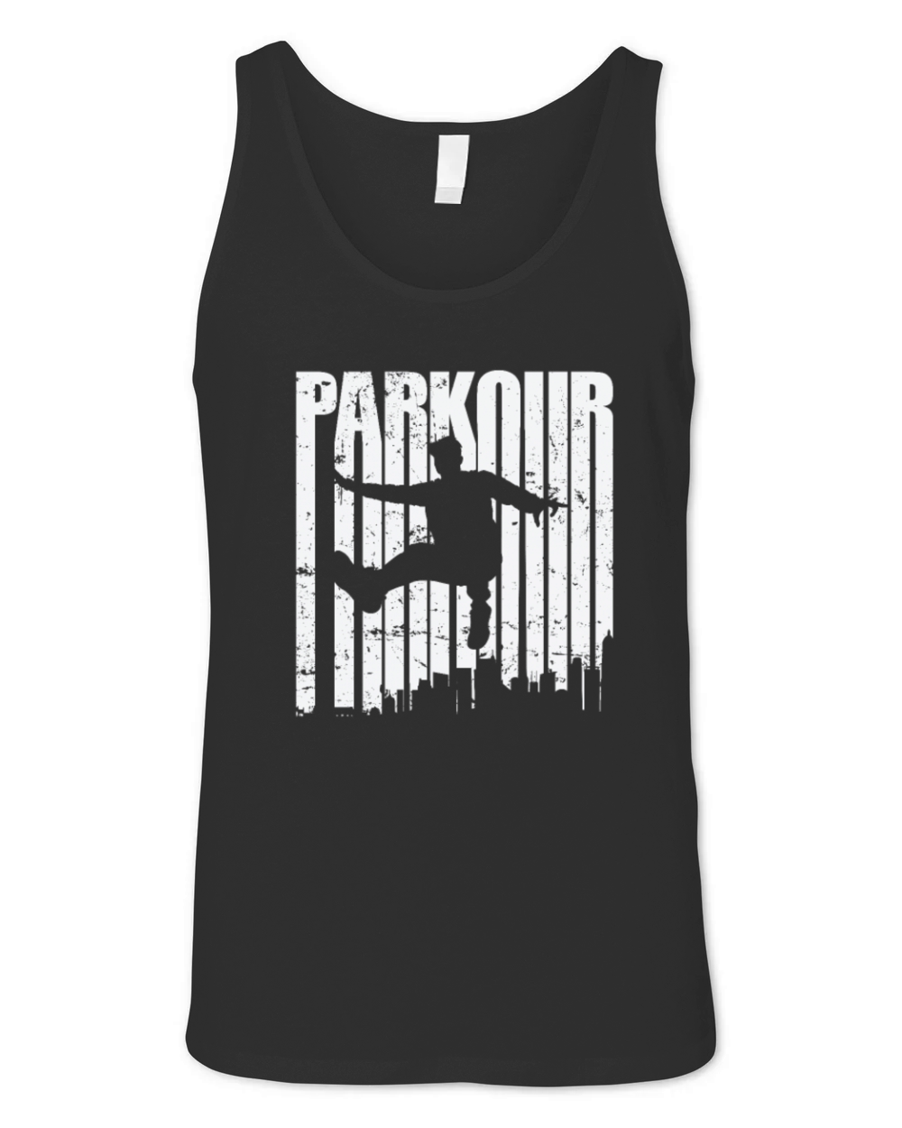 Parkour Sport Training Fitness Unisex Jersey Tank