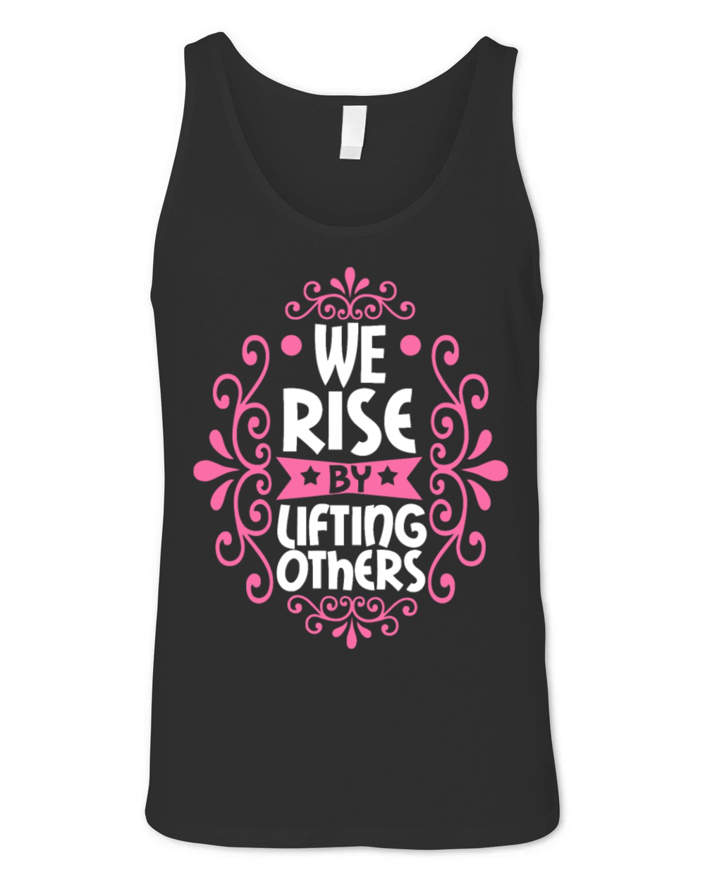 We Rise By Lifting Others Unisex Jersey Tank