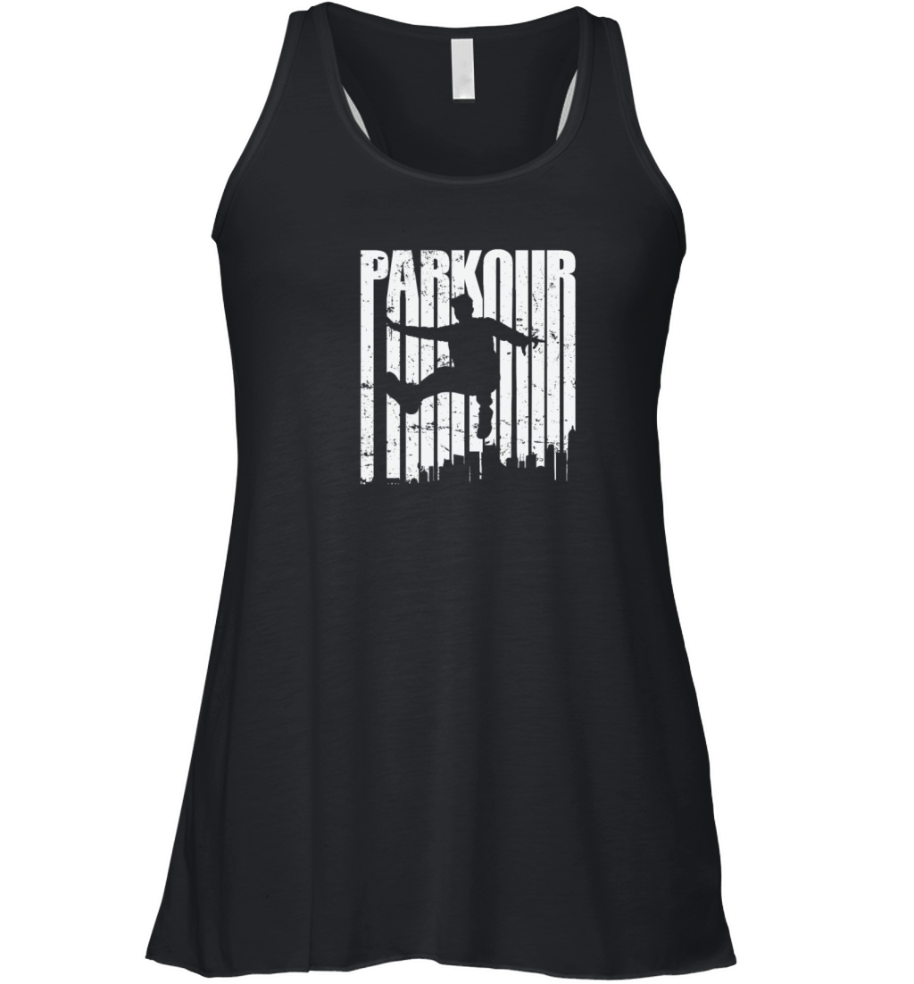 Parkour Sport Training Fitness Women's Flowy Tank Top