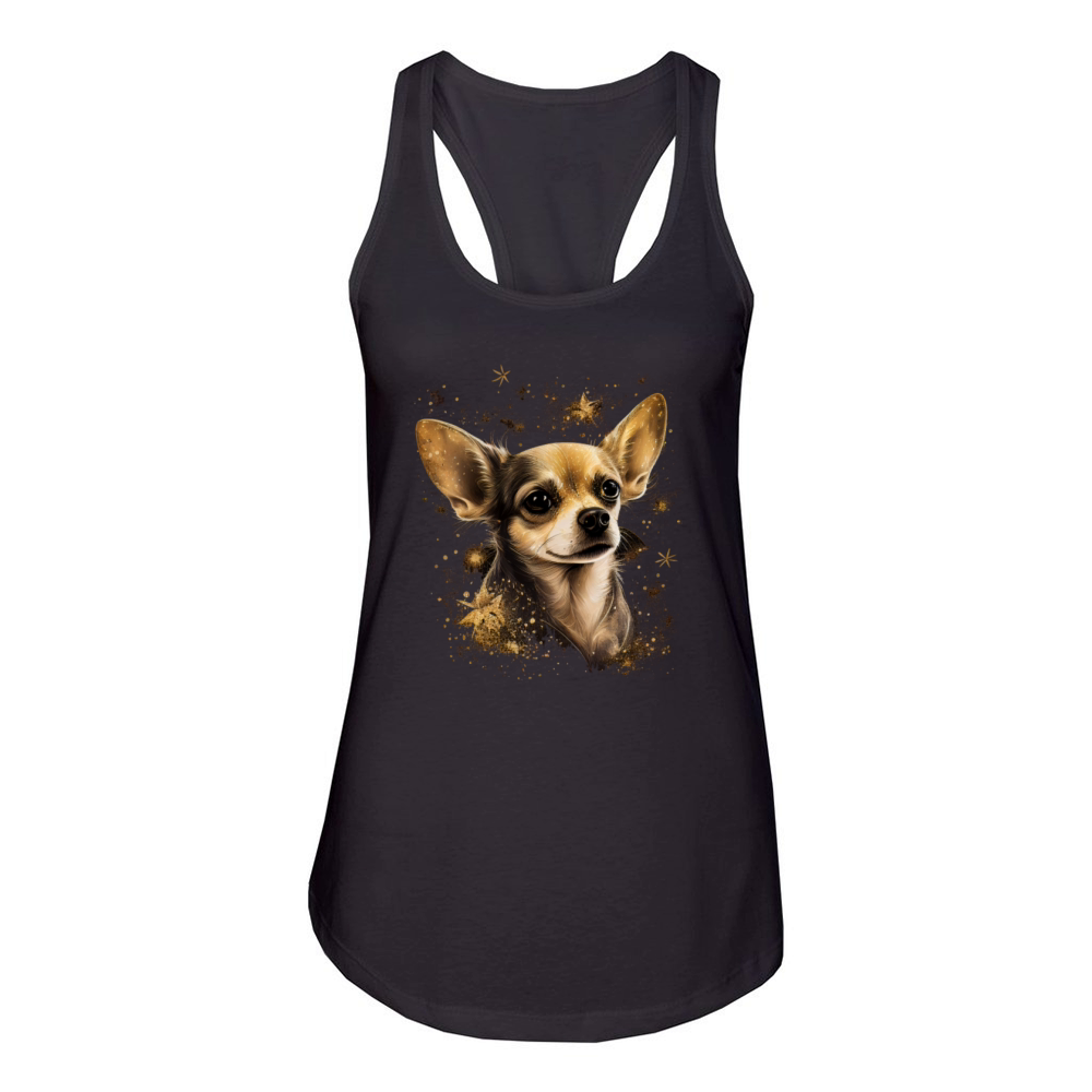 Chihuahua - Cute and beautiful coloured Dog Love Women's Racerback Tank