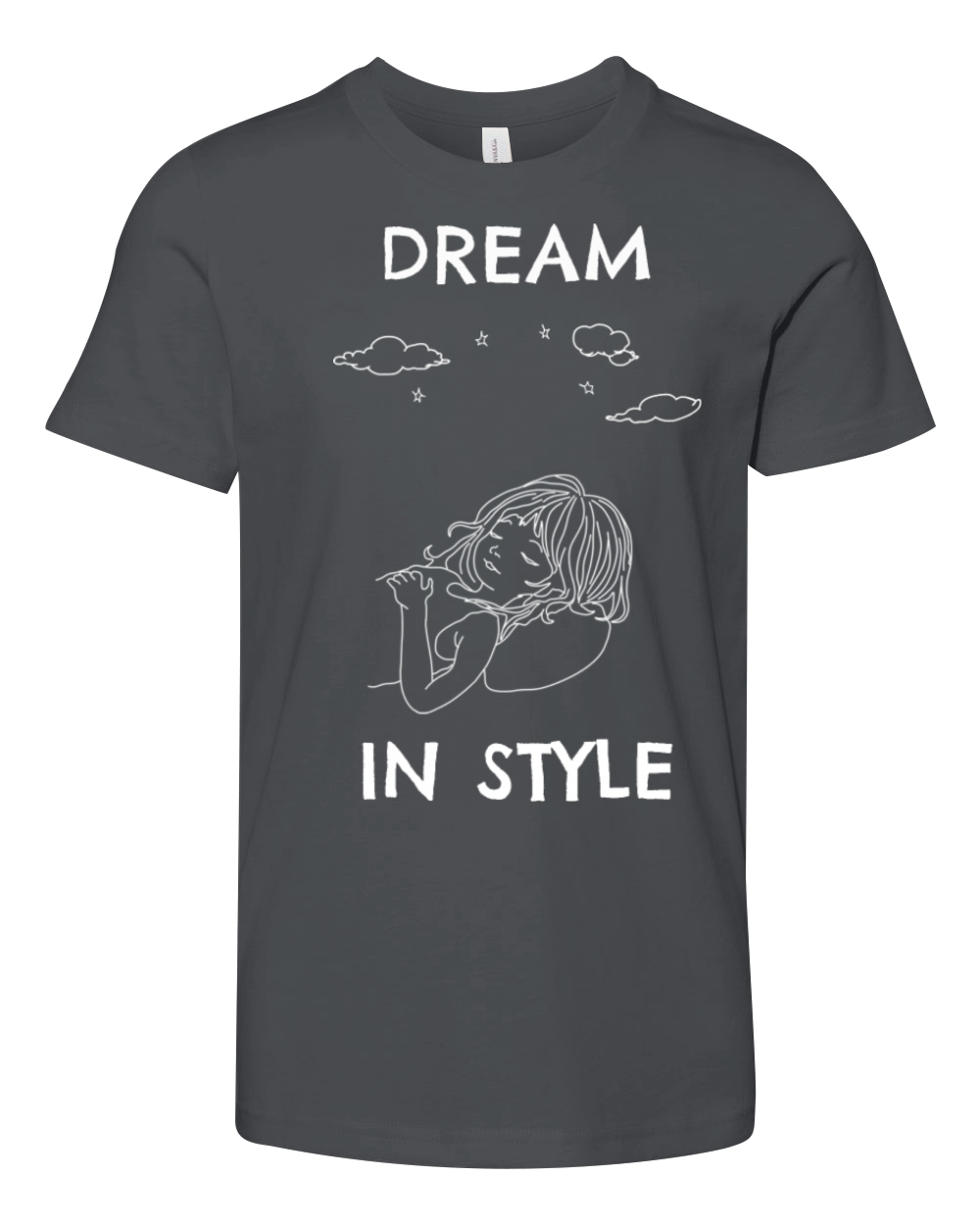 Dream in style - white Youth Unisex Jersey Tee