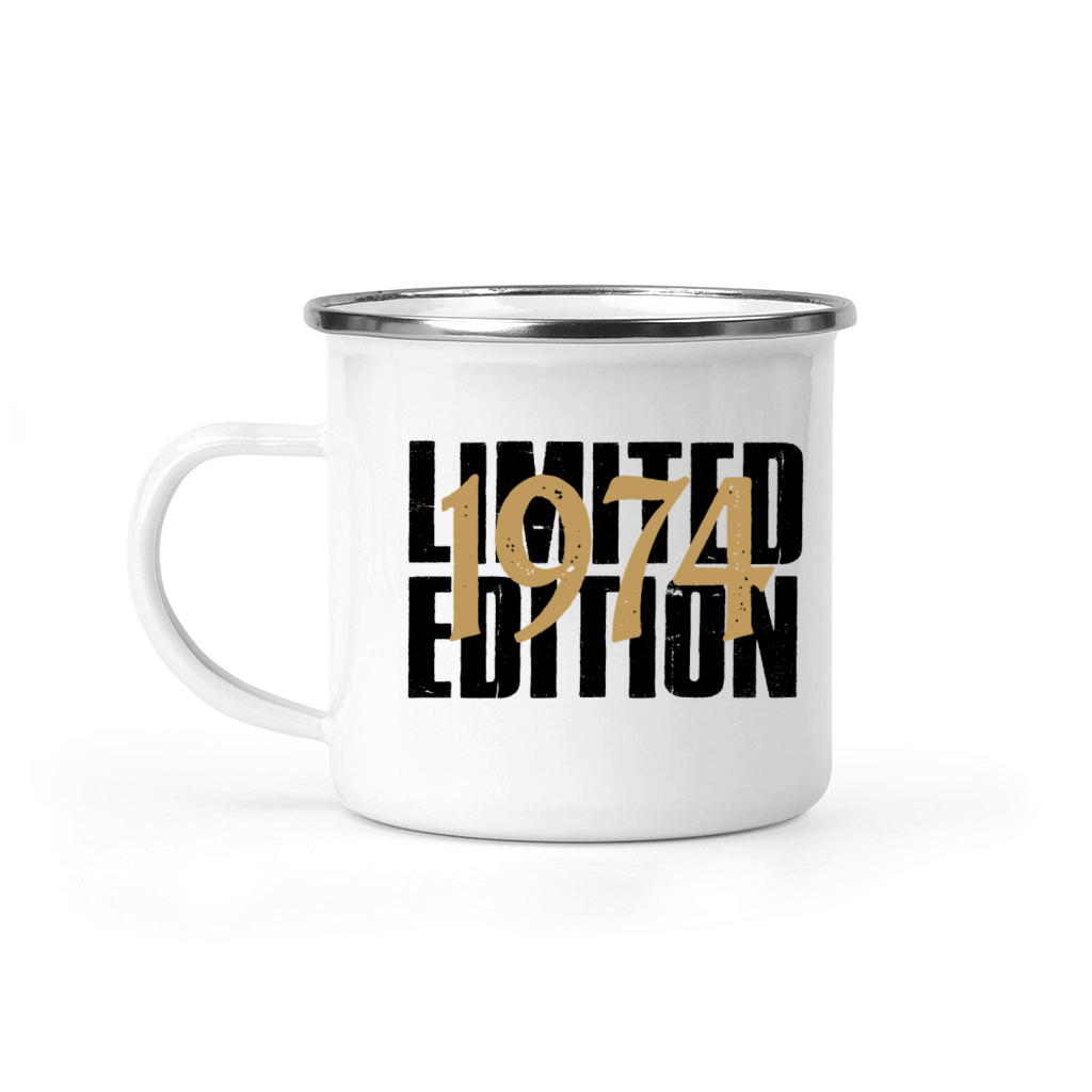 Vintage 1974 - Limited Edition Retro Camping Mug