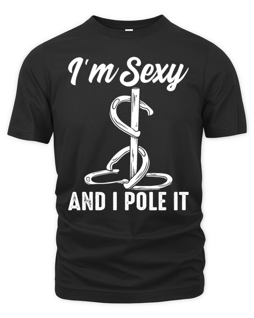 Horshoe Pitcher Funny Horseshoe Pitching Organic Unisex T-shirt