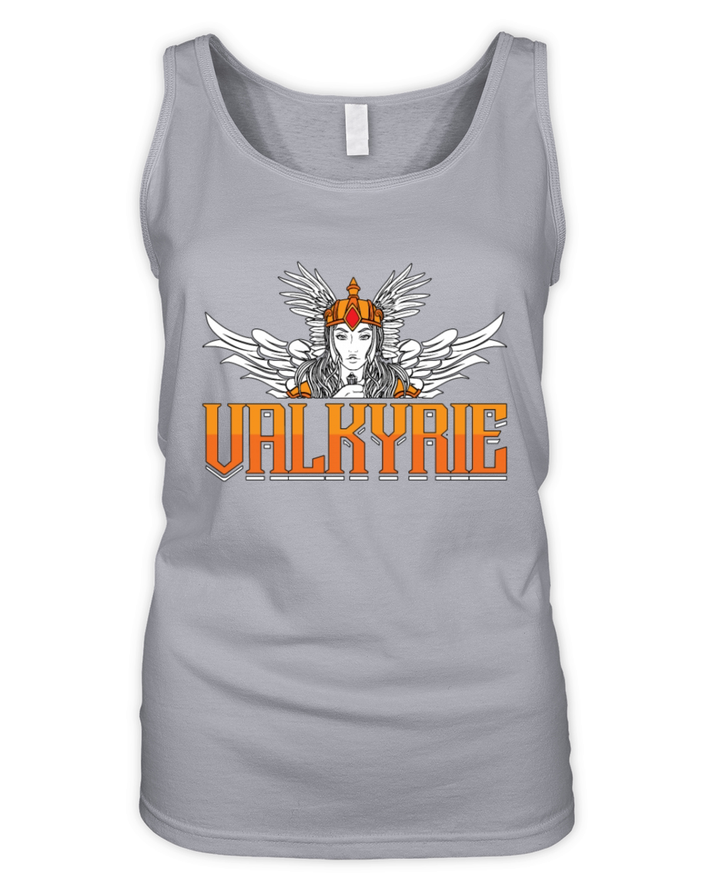 Valkyrie Viking Warrior Loves Norse Mythology Organic Women's Tank Top
