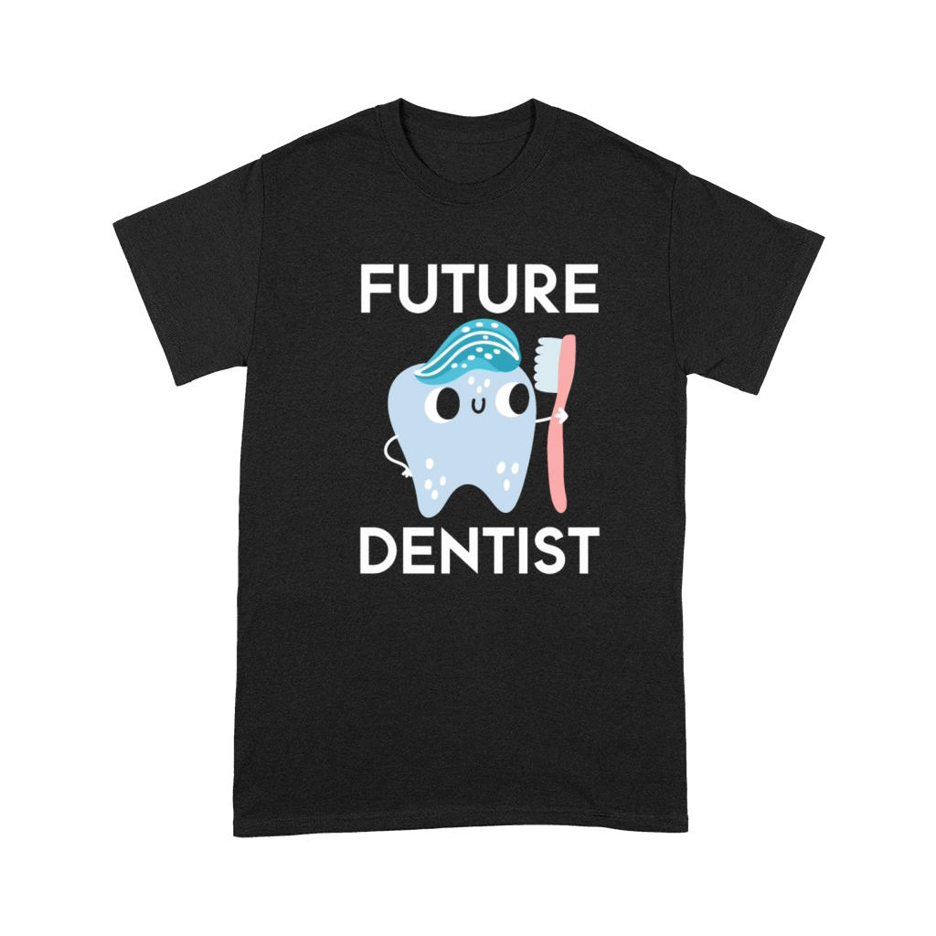 Dentist Student Graduation Teeth Funny Dental Premium T-shirt