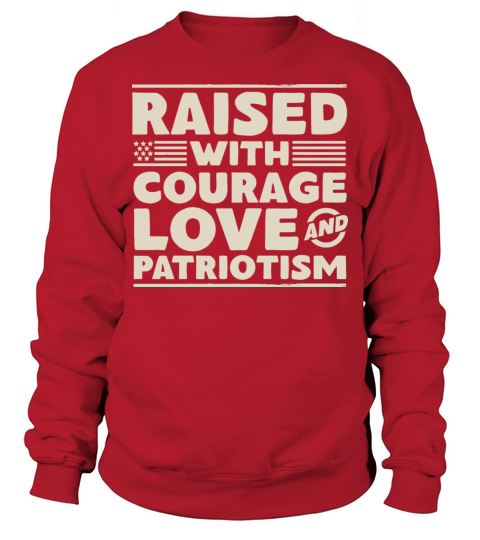 Veteran Child - Raised With Courage Sweatshirt Unisex
