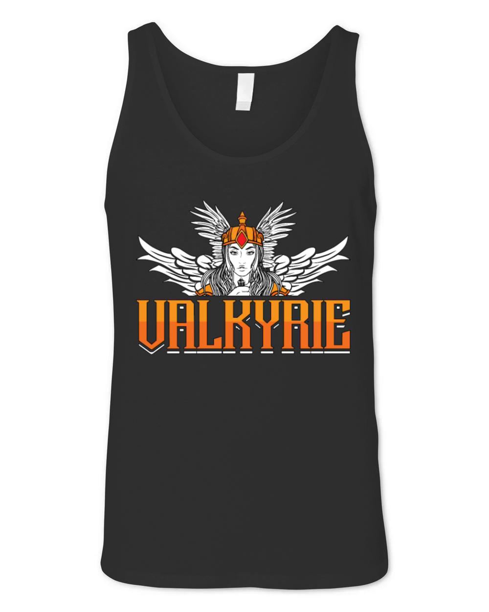 Valkyrie Viking Warrior Loves Norse Mythology Unisex Jersey Tank