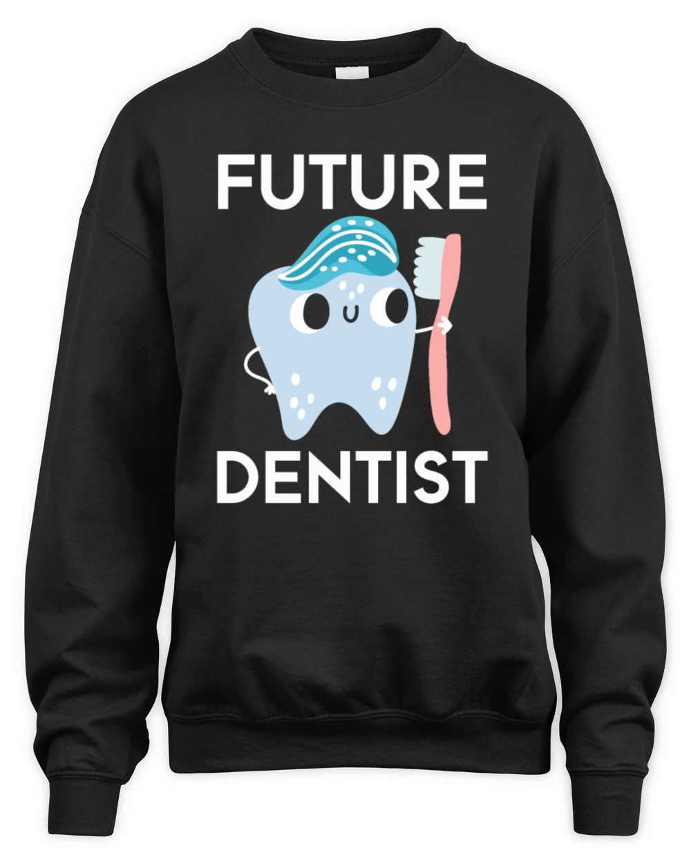 Dentist Student Graduation Teeth Funny Dental Unisex Premium Crewneck Sweatshirt