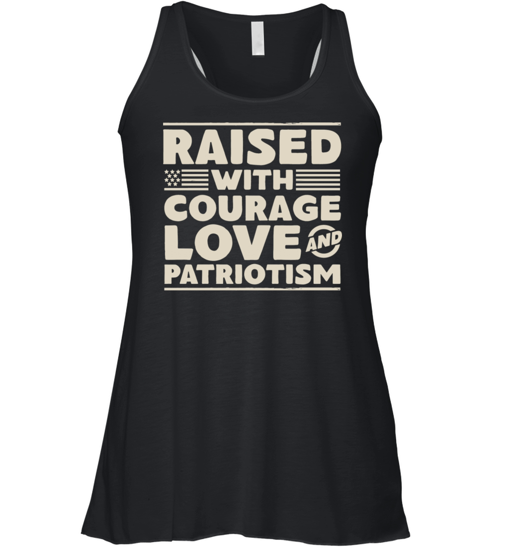 Veteran Child - Raised With Courage Women's Flowy Tank Top