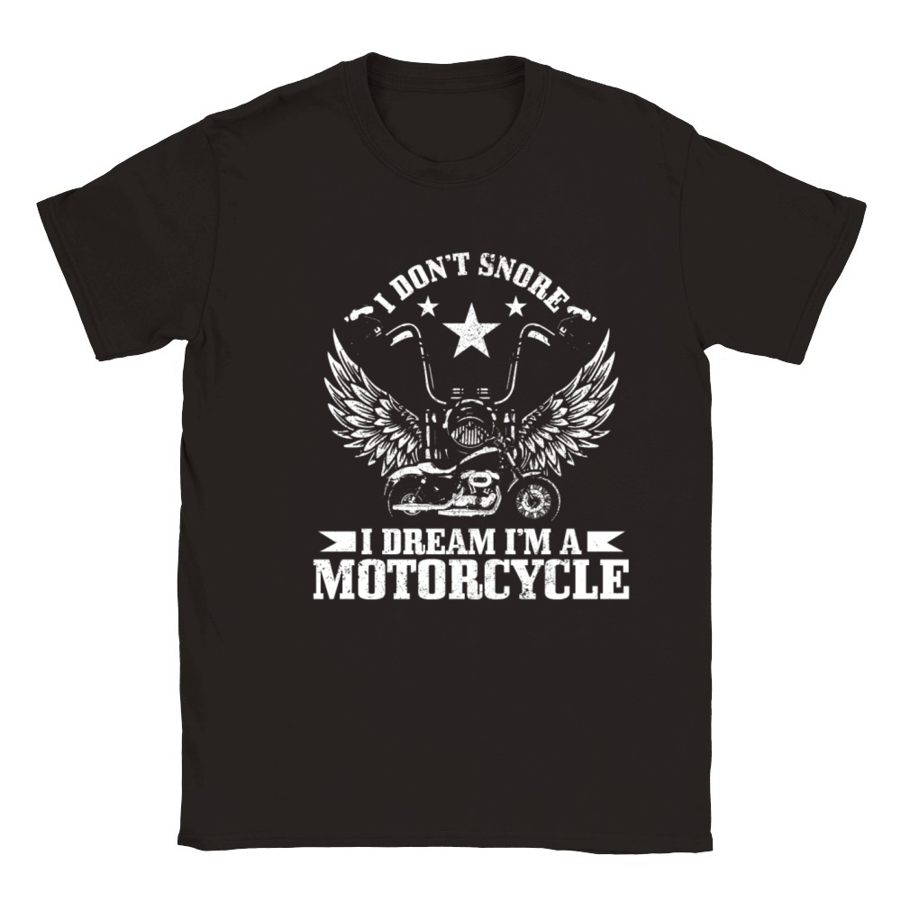 Motorcycle Biker Funny Gift Classic Kids Crewneck T-shirt