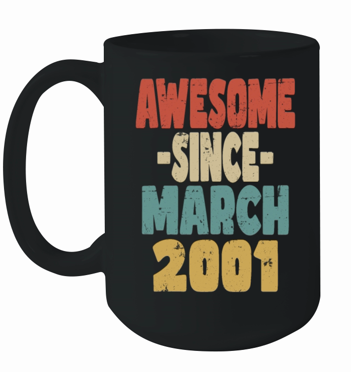 Awesome March 2001 Ceramic Mug