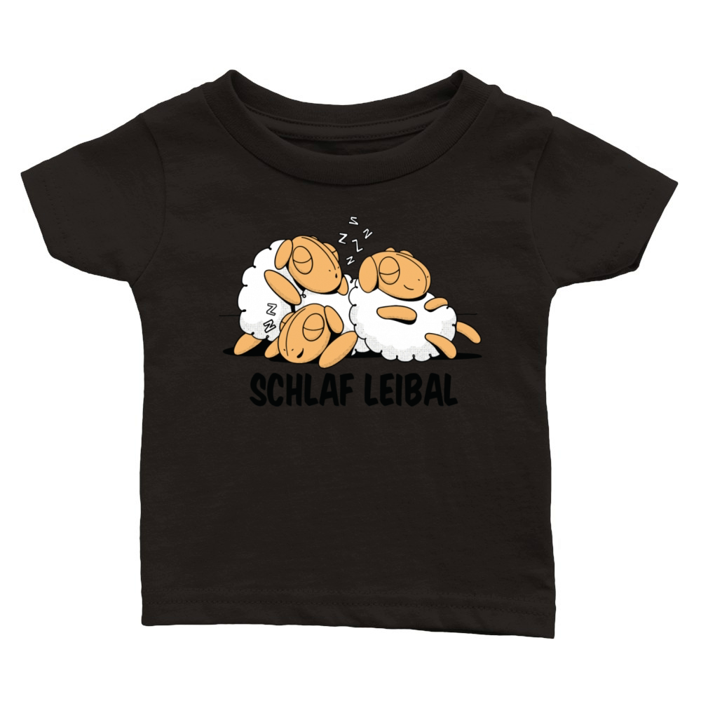 Sleeping Sheep Three Sheep Sleeping With The Classic Baby Crewneck T-shirt