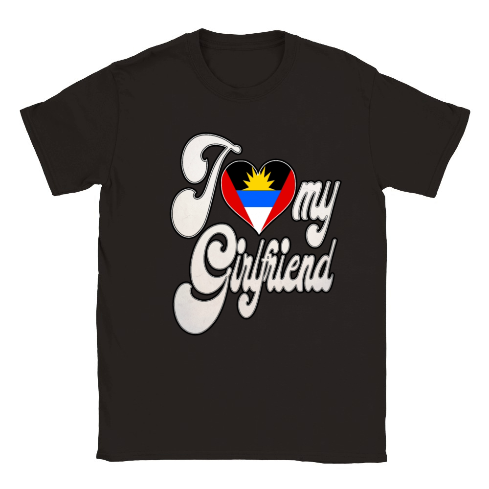 AntiguaI Love My Antiguan Girlfriend Classic Kids Crewneck T-shirt
